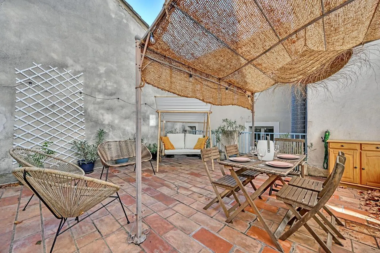 La Terrasse Des Carmes - Terrasse - Ac Clim - Spacieux Avignon 0*,  France